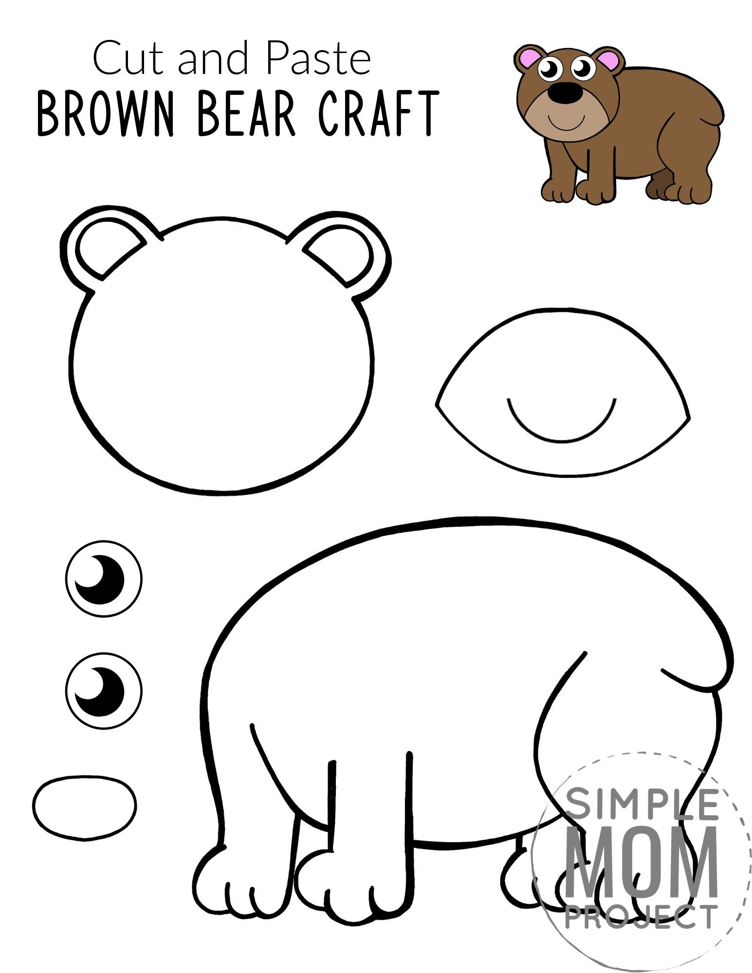 Printable Brown Bear Brown Bear Activities