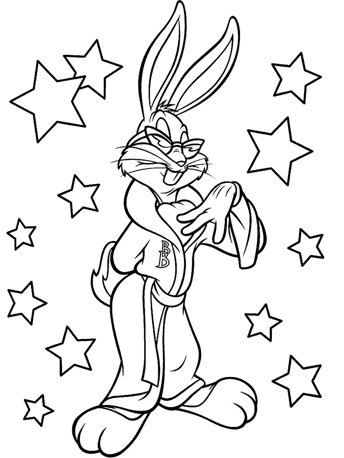 Printable Bunny Pictures To Color
