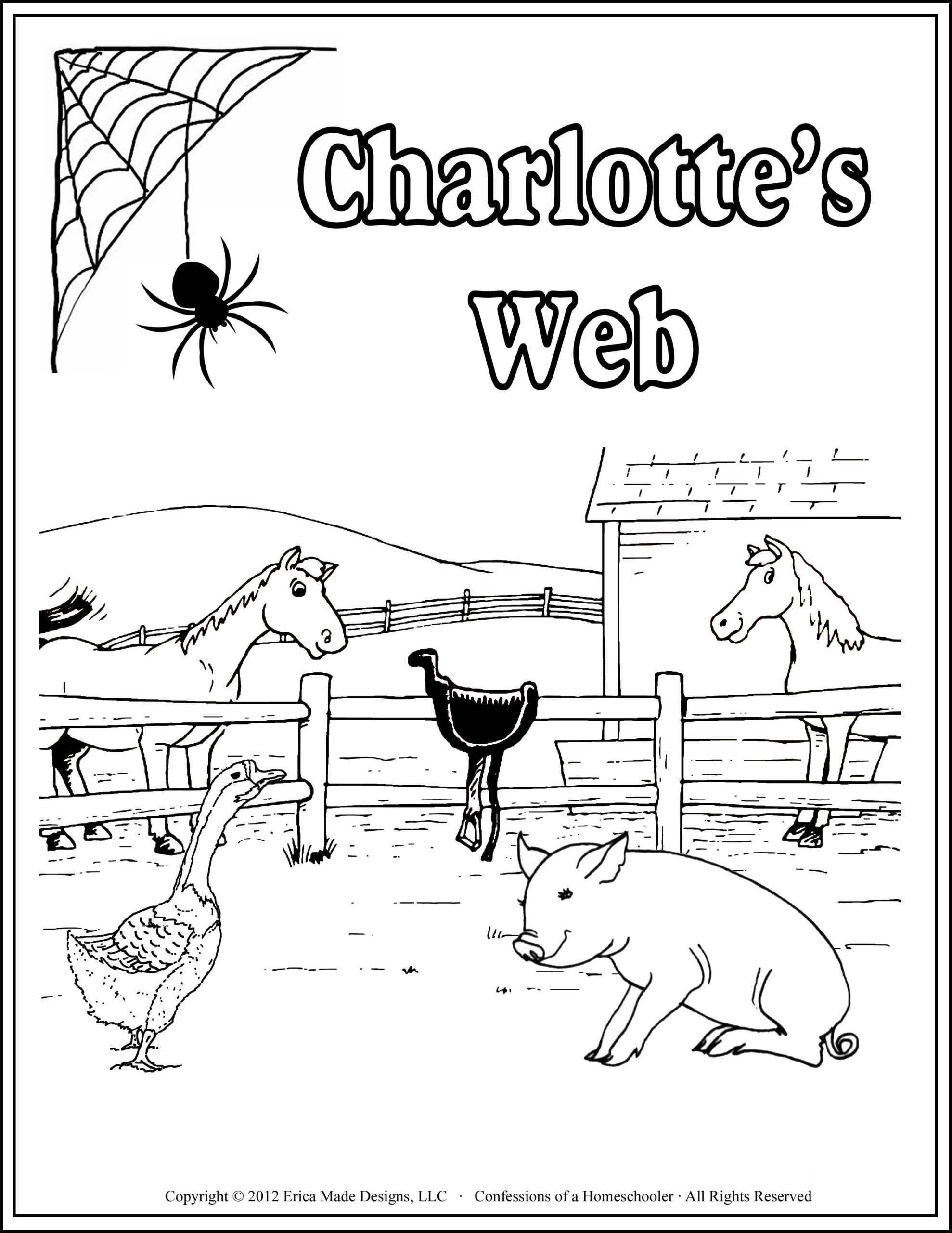 Printable Charlotte 39 s Web Characters
