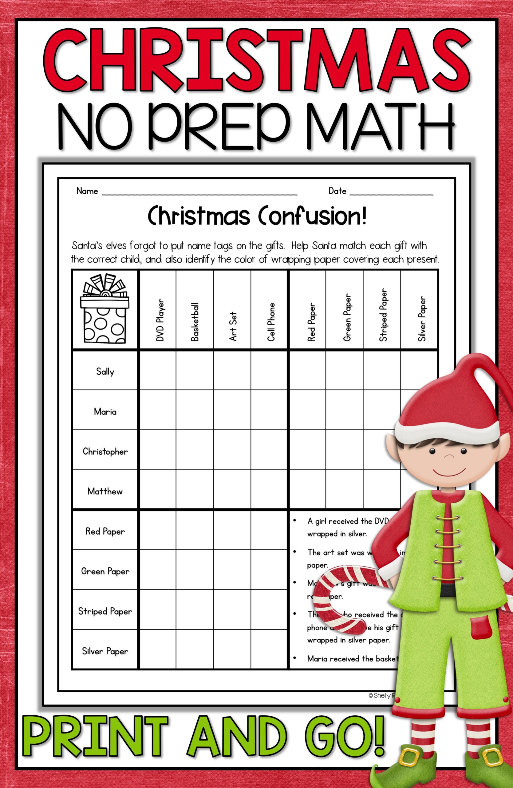 Printable Christmas Math Worksheets 6th Grade Lyana Worksheets
