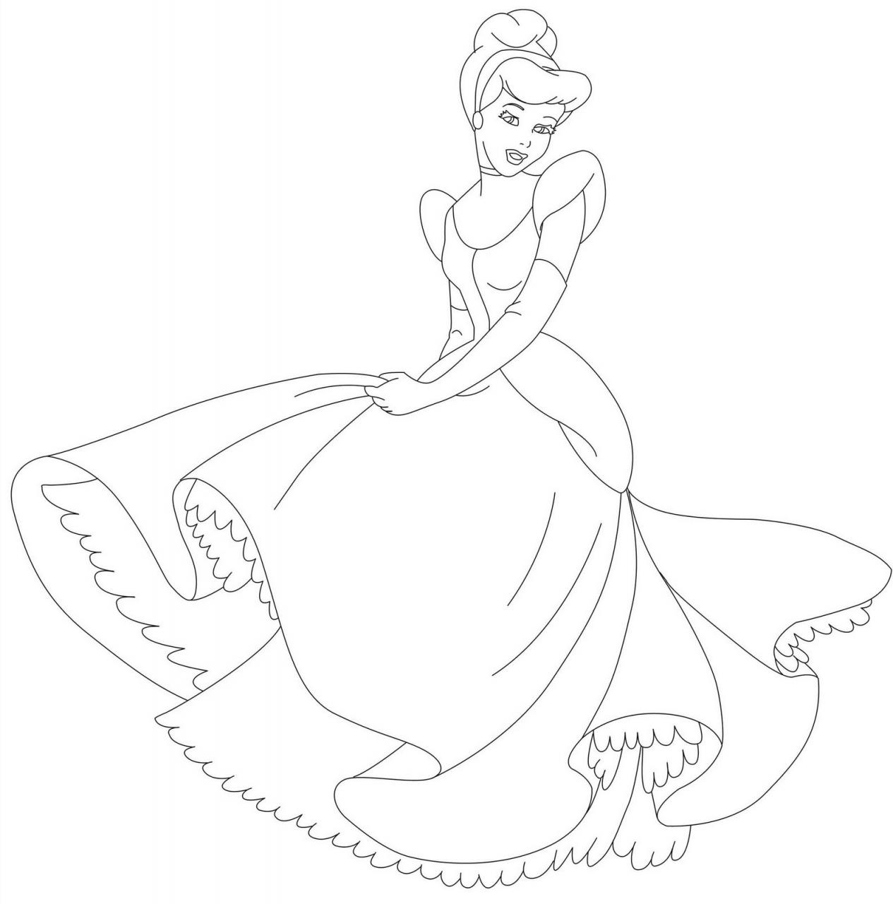 Printable Cinderella Silhouette At GetDrawings Free Download