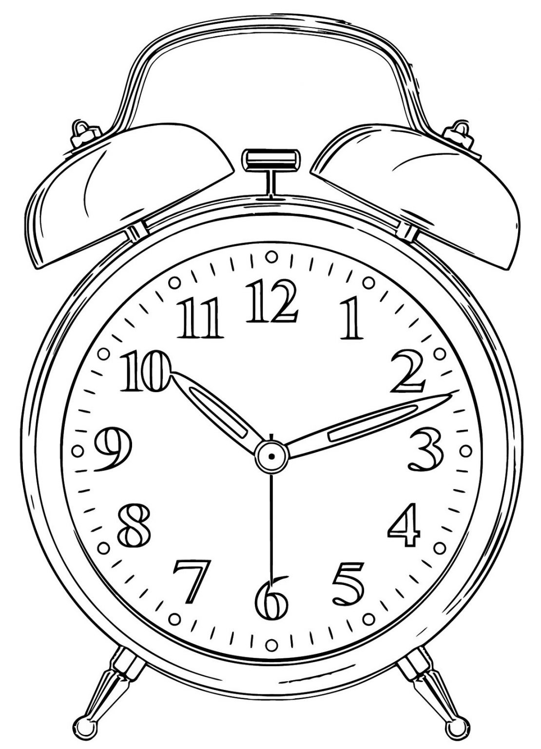 clock pictures printable