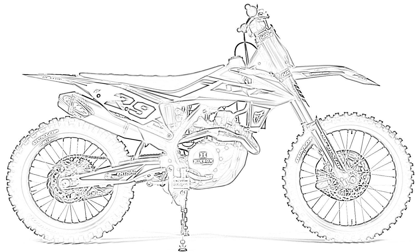 Printable Dirt Bike Printable Word Searches
