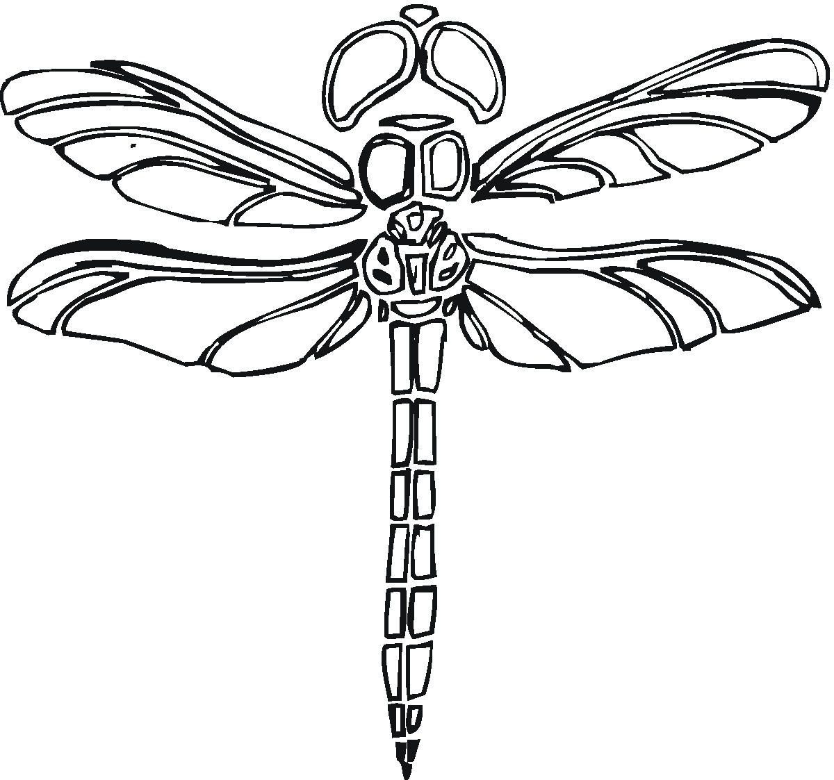 Printable Dragonfly Coloring Pages Coloringme Free Printable 