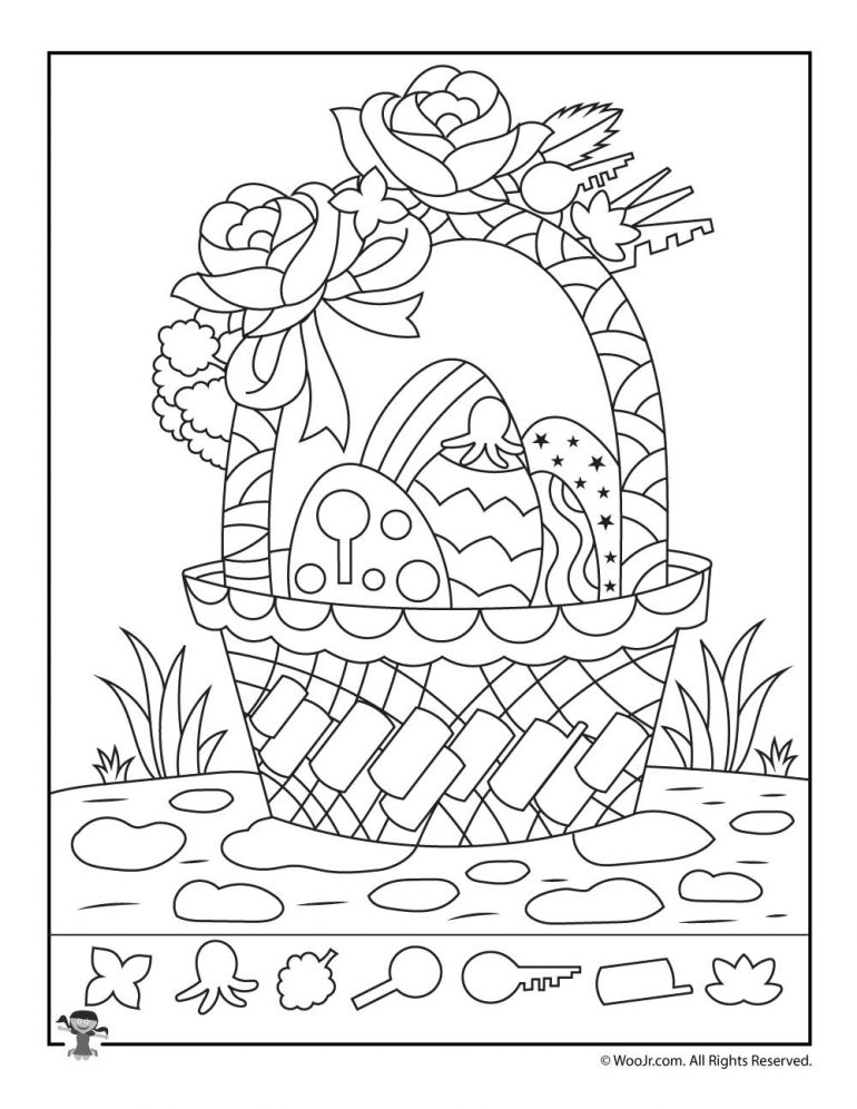 Printable Easter Hidden Pictures