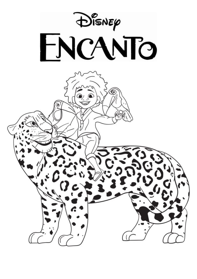 Printable Encanto Coloring Page Free Printable Coloring Pages For Kids