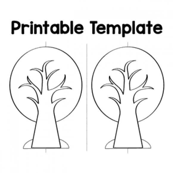 Printable Four Seasons Tree Craft Template Printable Templates