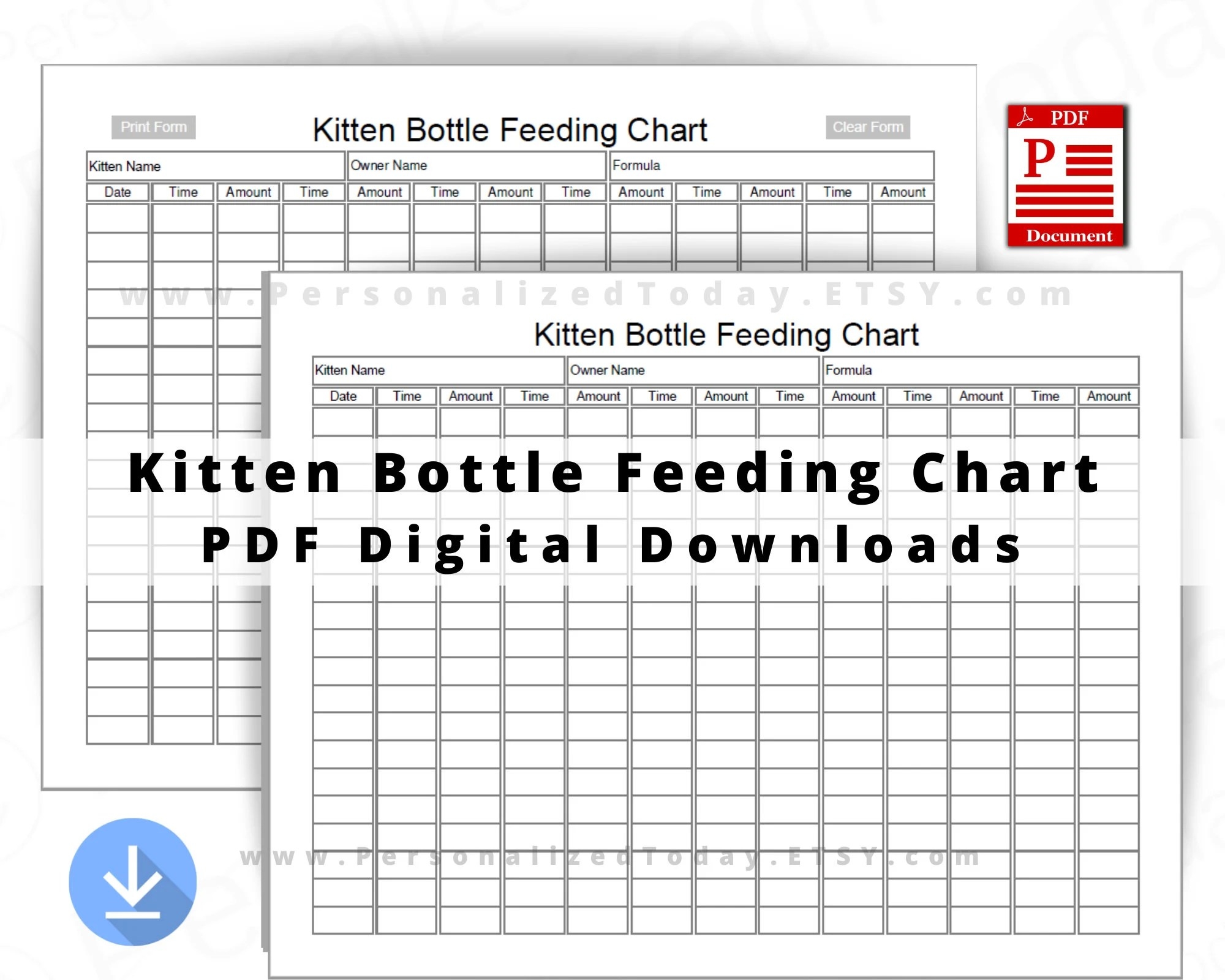 free printable kitten pictures