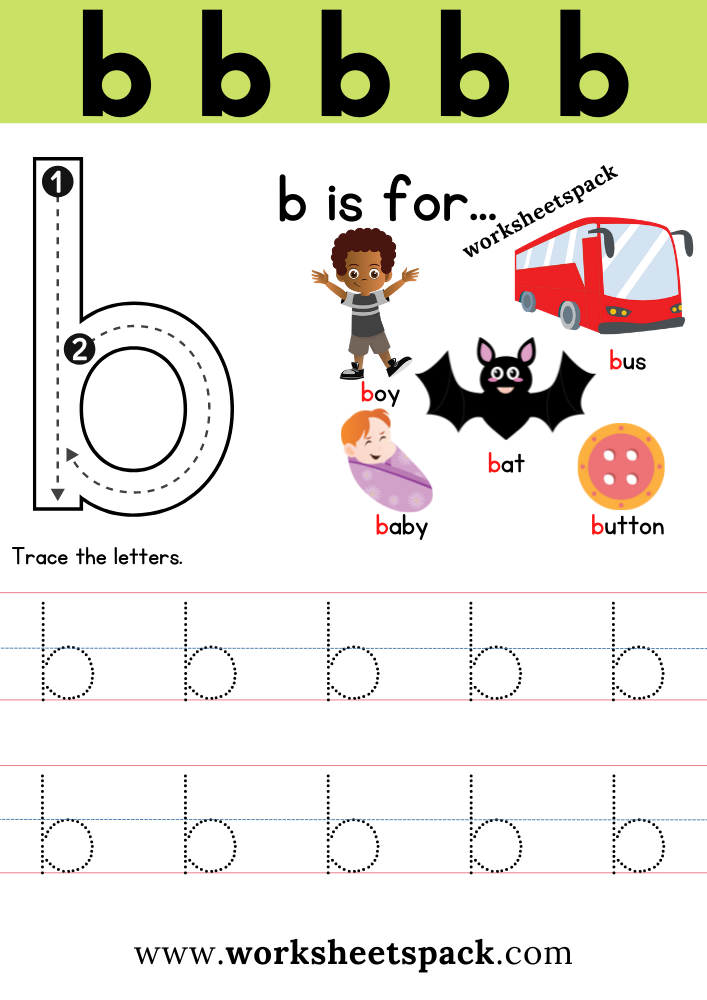 Printable Letter B Activities For Preers Infoupdate