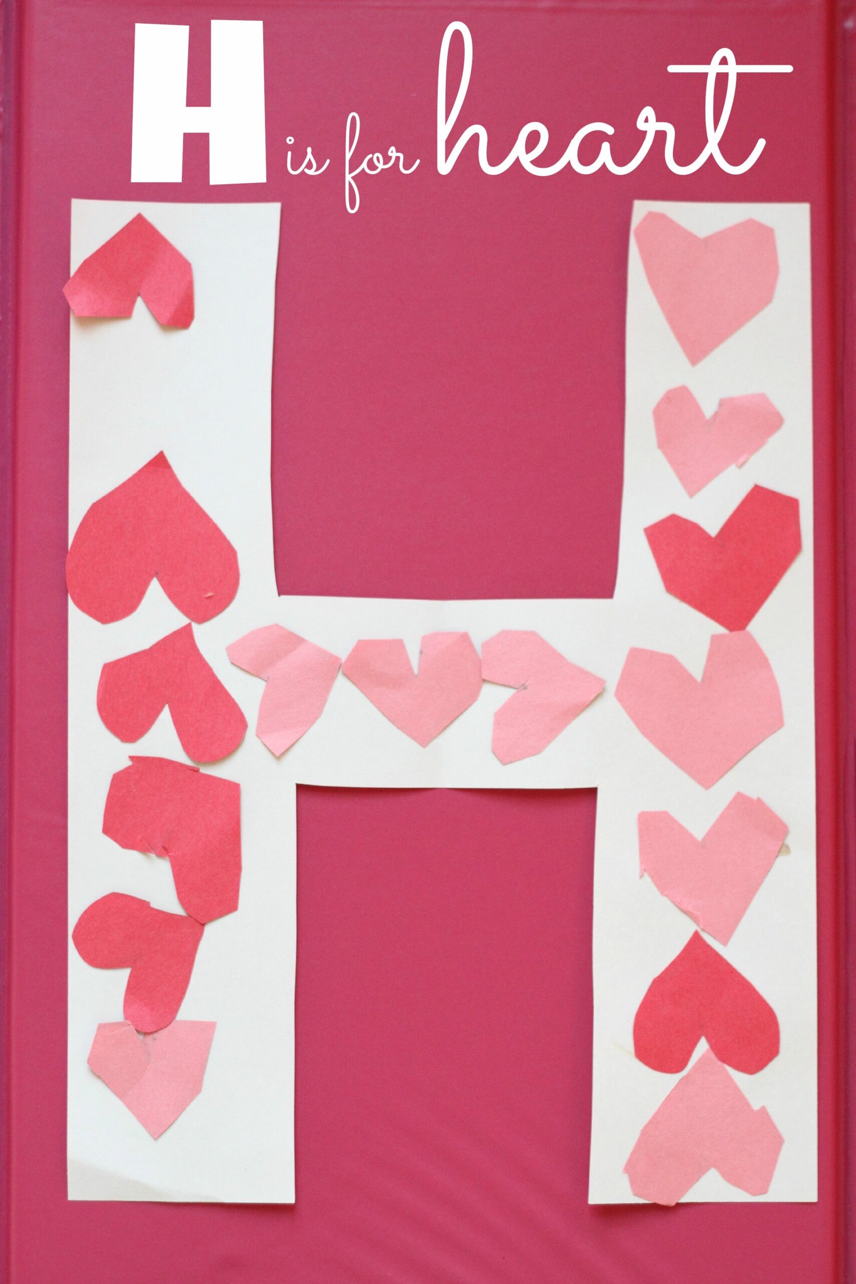 Printable Letter H Craft Template