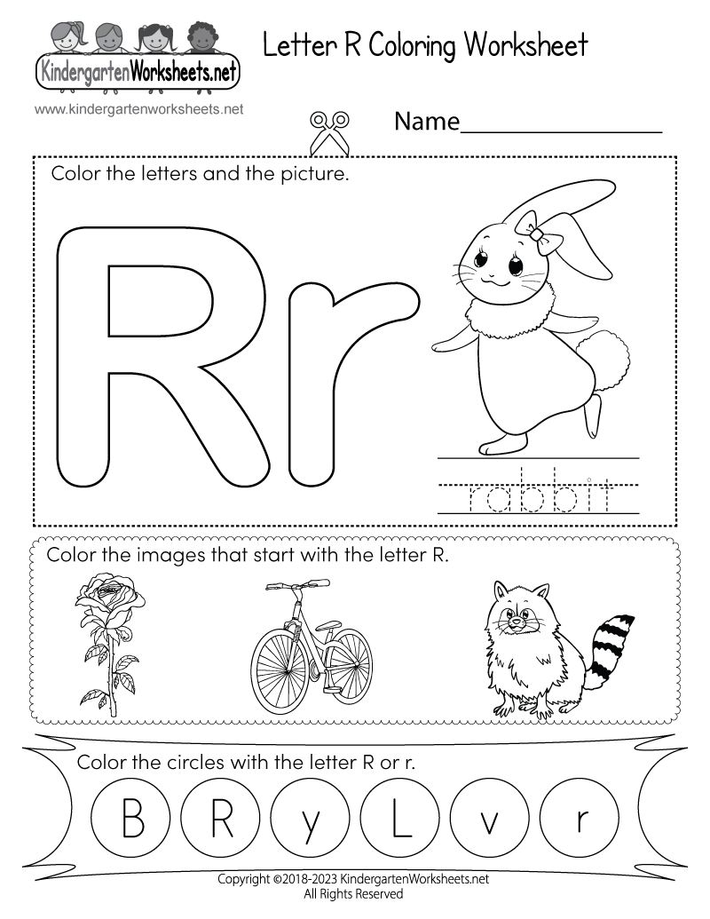 Printable Letter R Activities Paringin st1