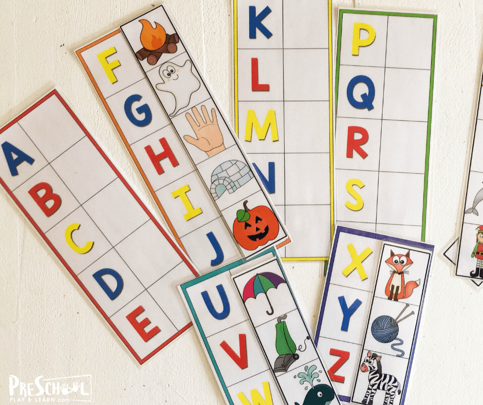 early childhood printable literacy activities for preschoolers