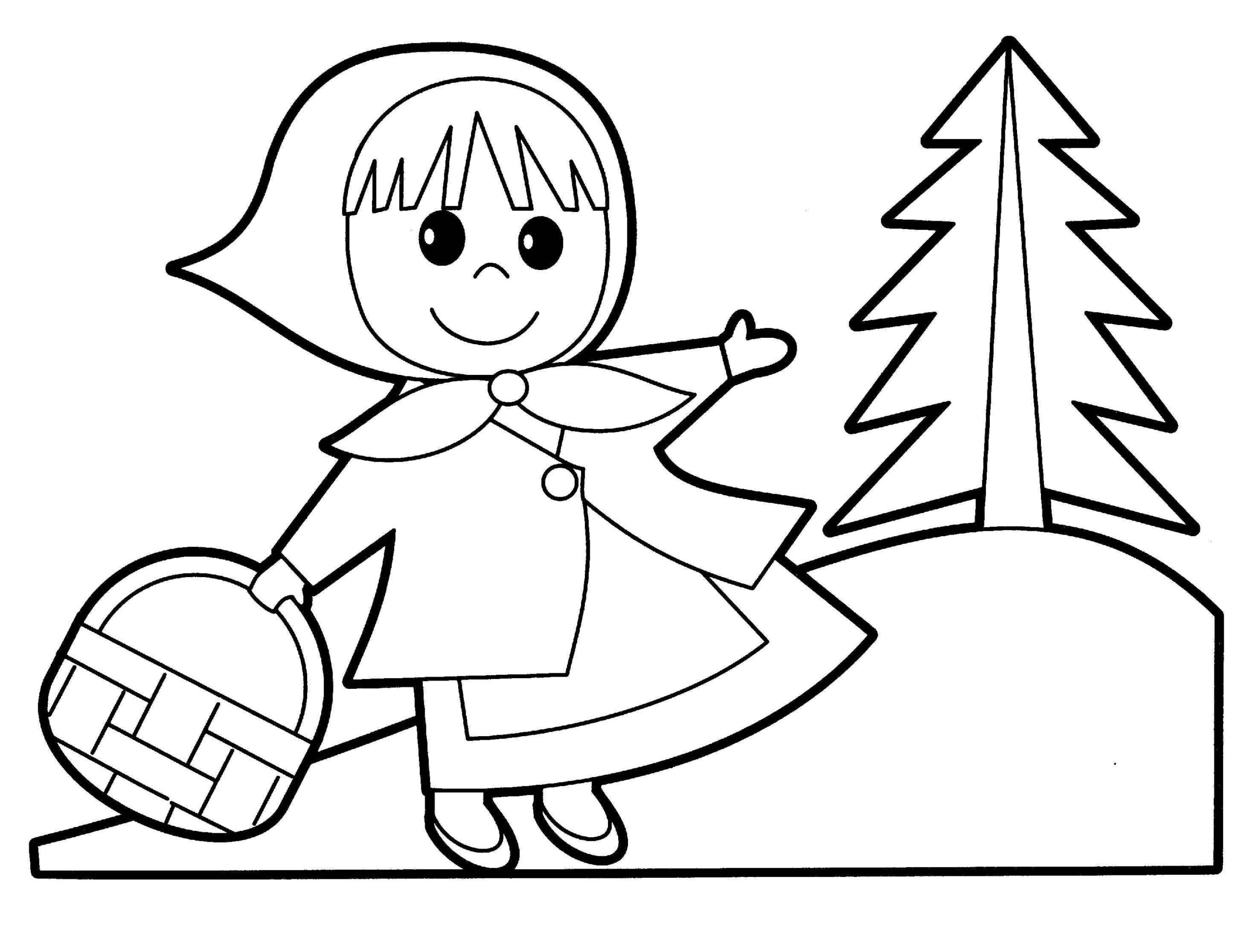little red riding hood art activities for preschoolers printable