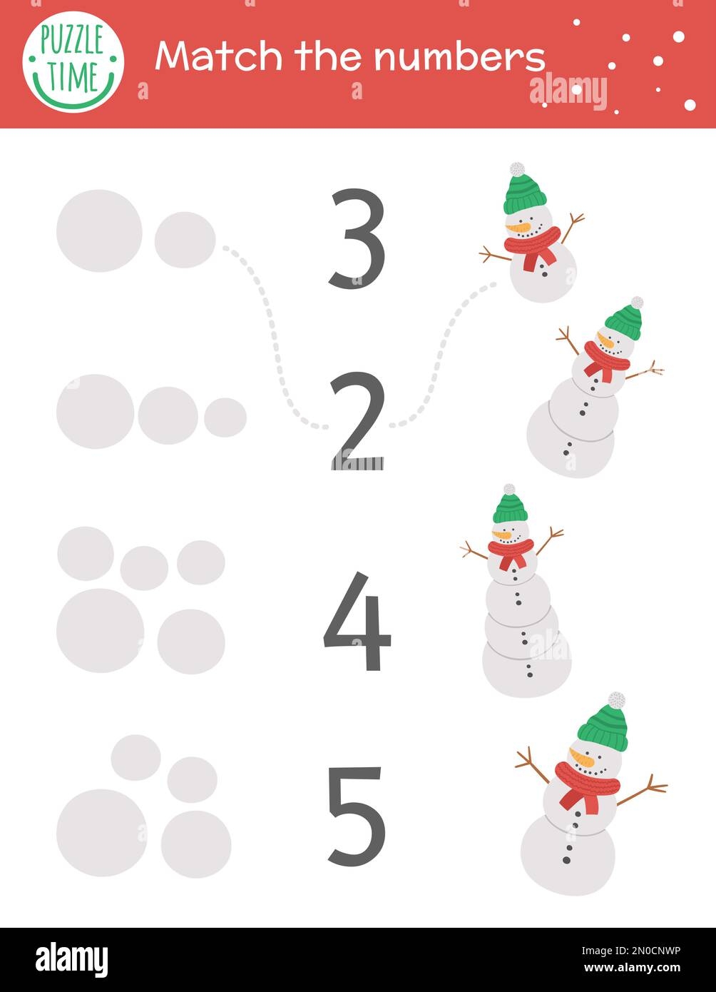 Printable Math Christmas Preschool Worksheets Worksheets Library
