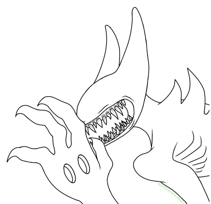 Printable Monster Bendy