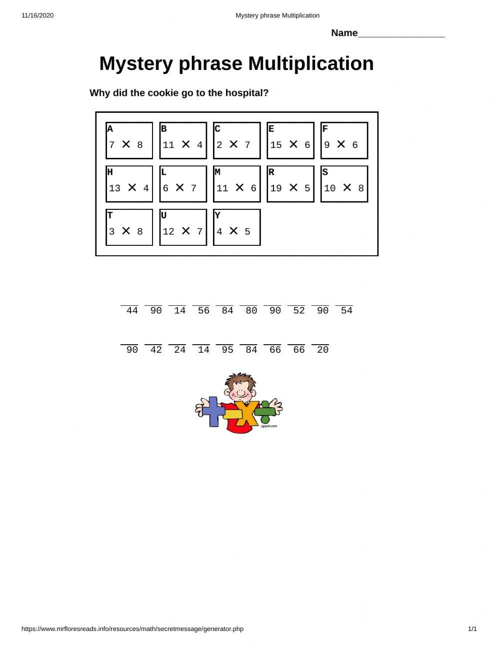 Printable Mystery Worksheets Lupon gov ph Worksheets Library