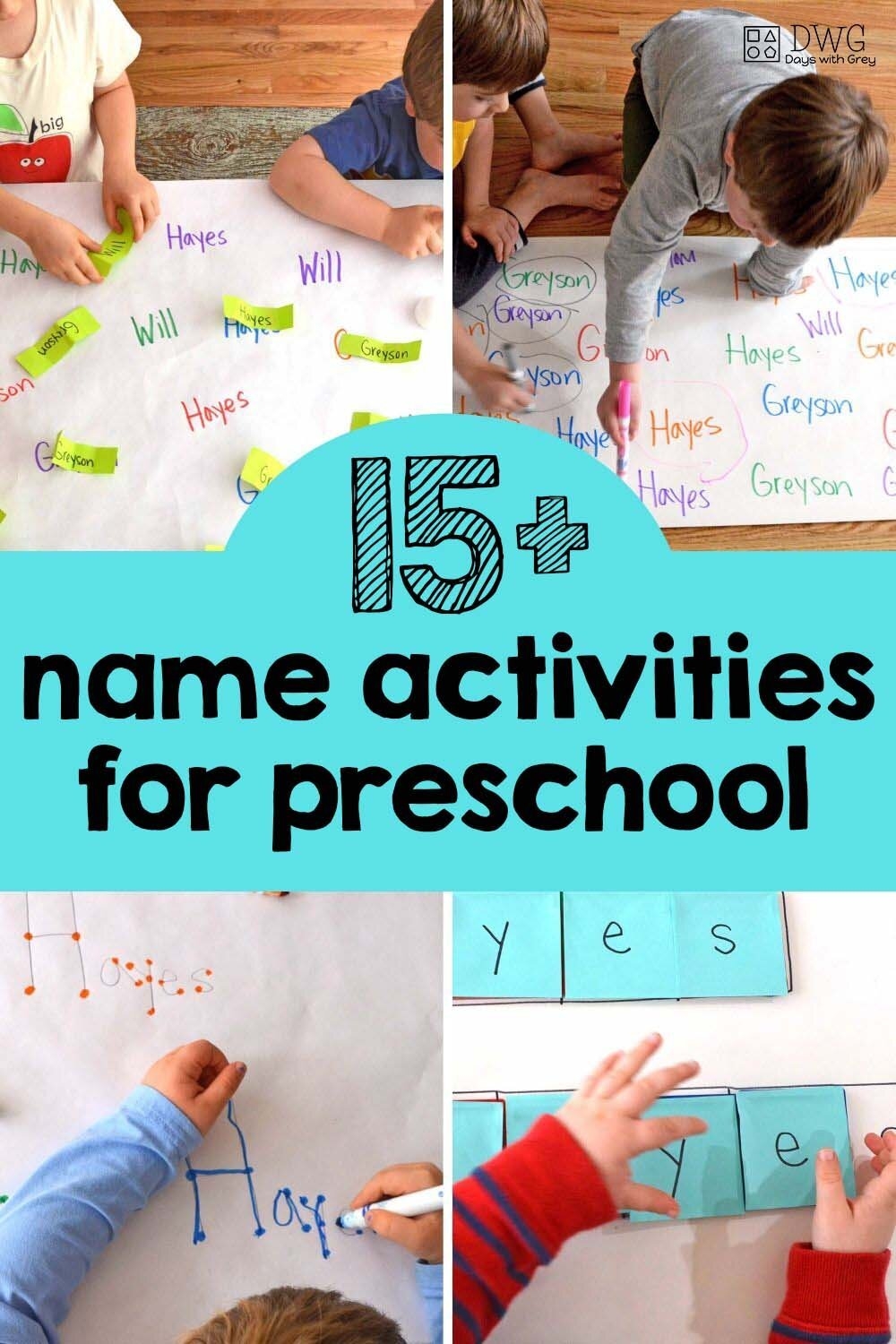 Printable Name Activities