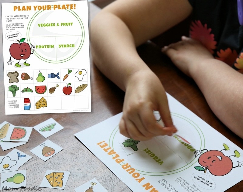free printable nutrition activities for preschoolers