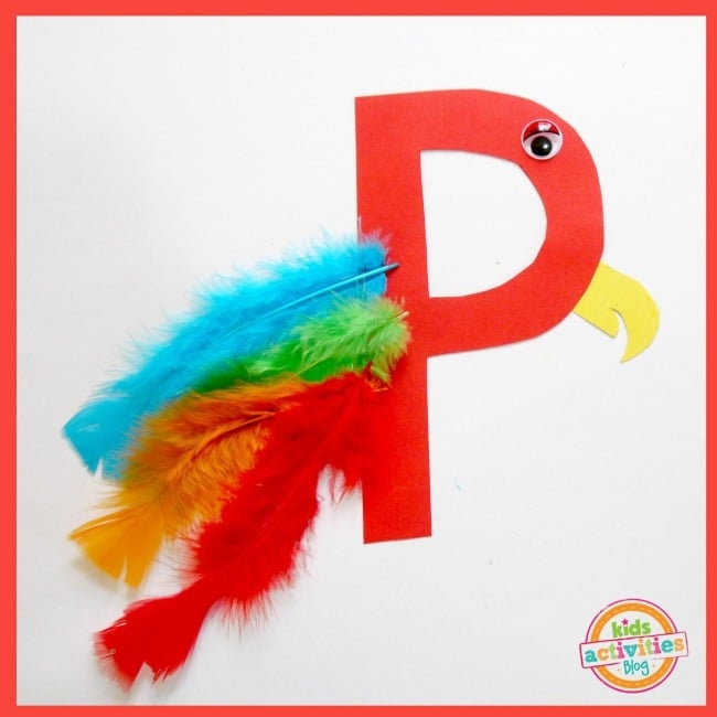 Printable Parrot Craft Template