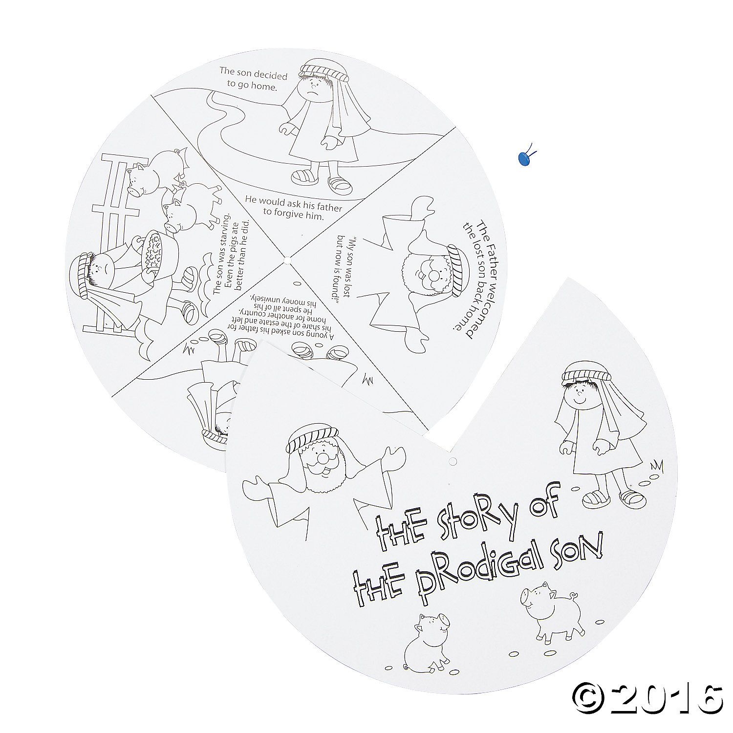 printable prodigal son craft template