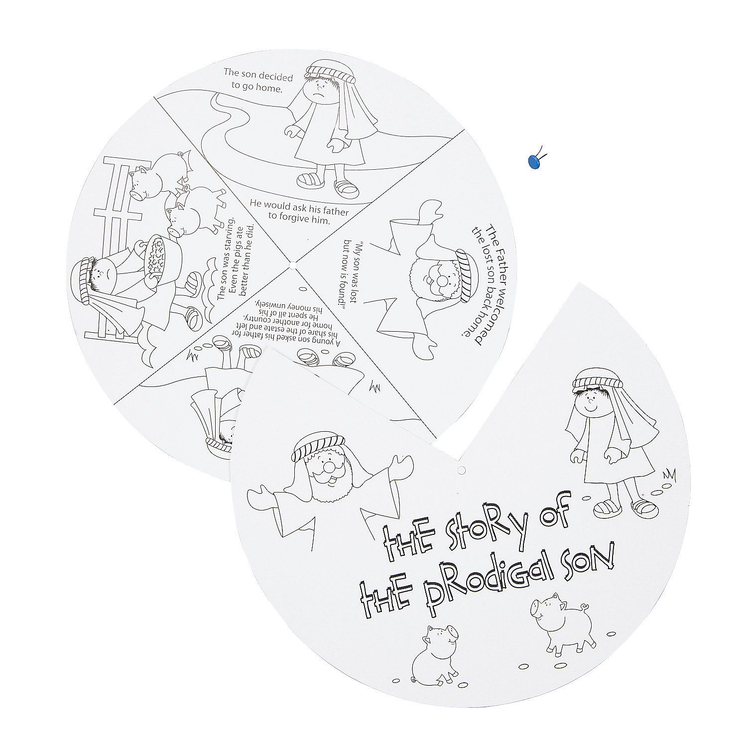 Printable Prodigal Son Craft Template Printable And Enjoyable Learning