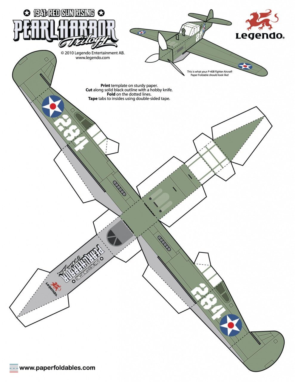 Printable Ww2 Paper Plane Template Printable Templates