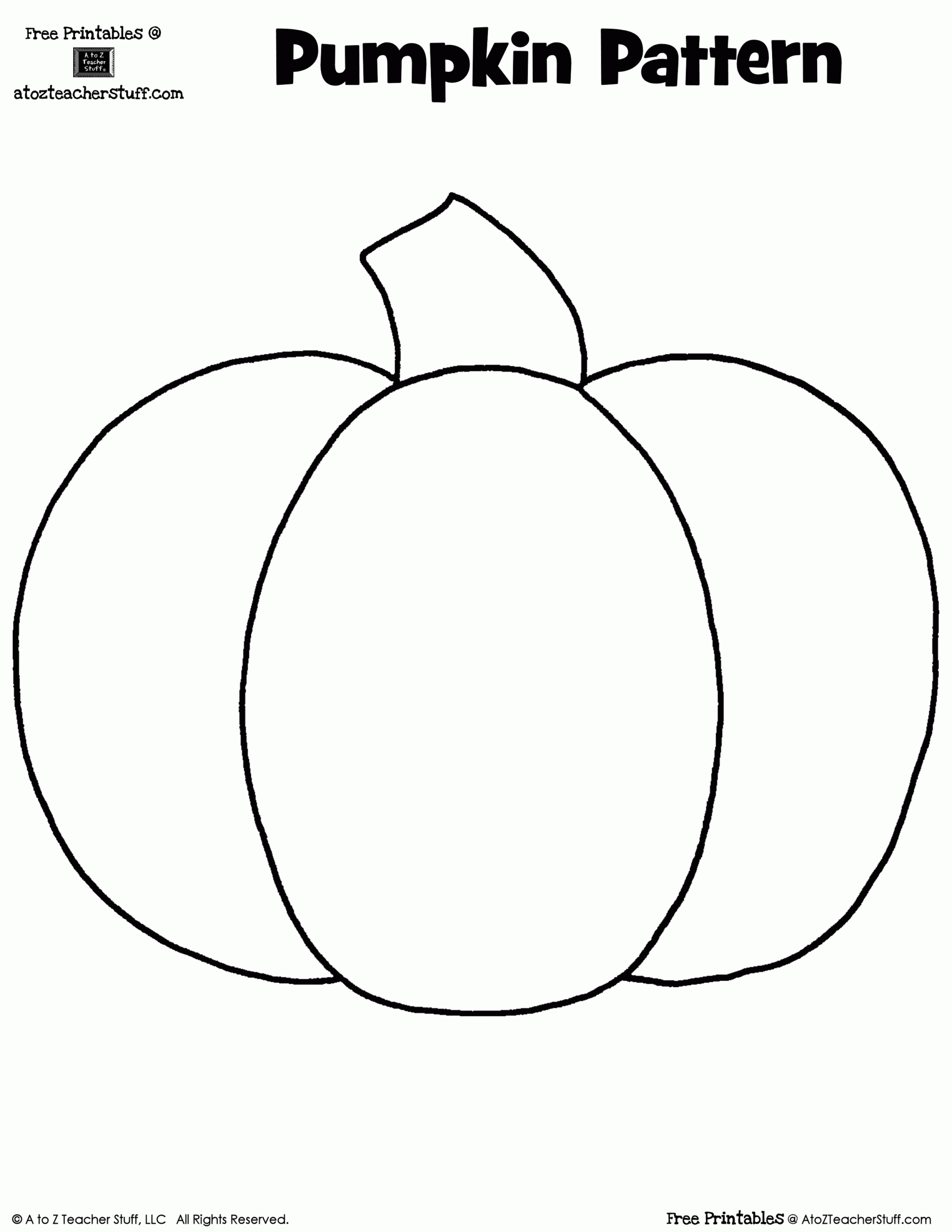 Pumpkin Craft Printable