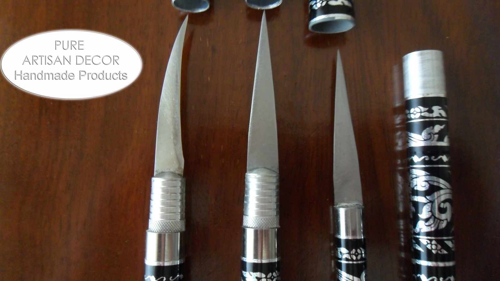 Pure Artisan D cor Thailand Thai Fruit Carving Knife Set Wholesale