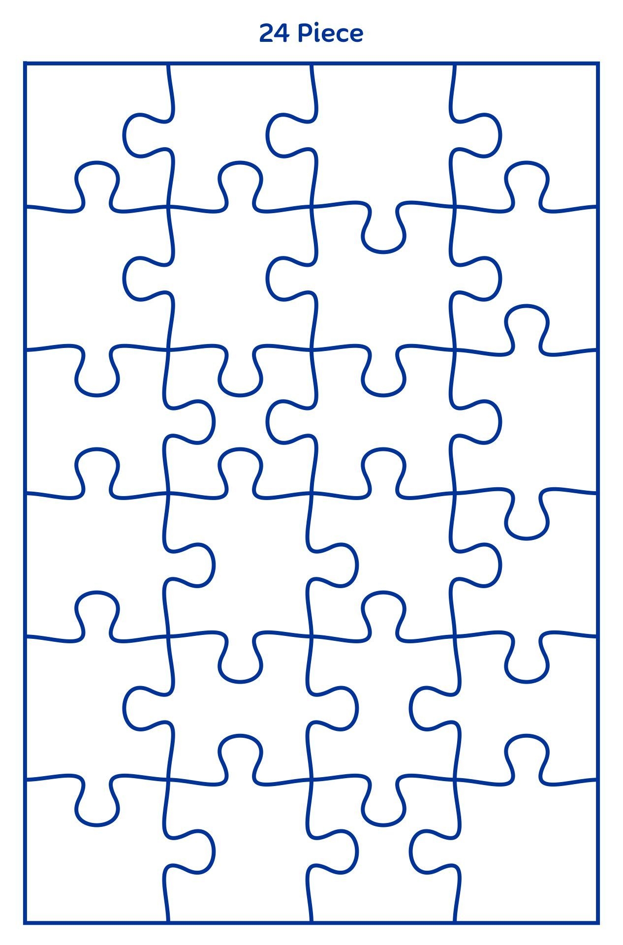 autism puzzle piece printable template