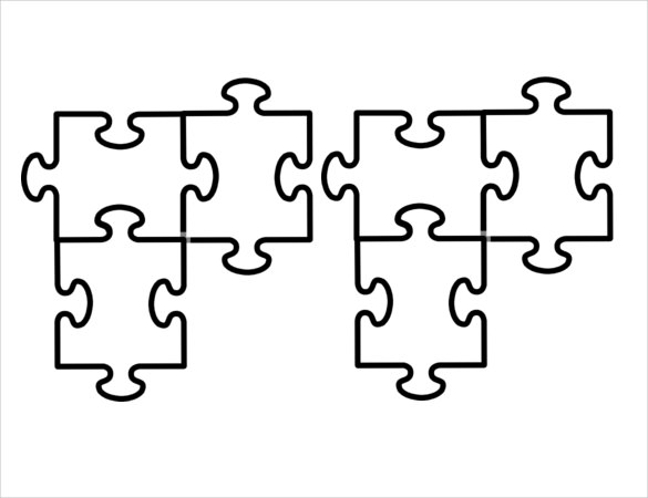 Puzzle Piece Templates 21 PSD PNG PDF Formats Download