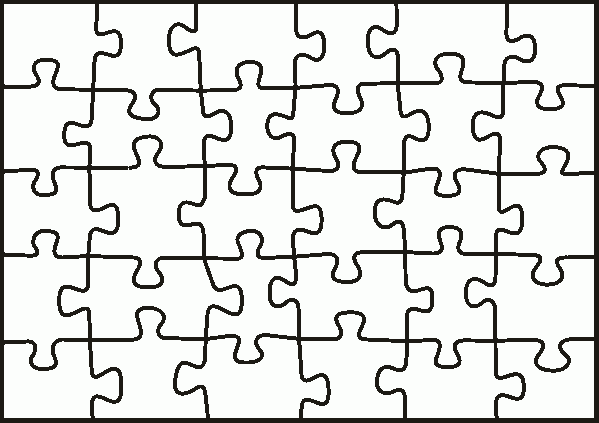 Puzzle Template Free Download Clip Art Free Clip Art On Clipart 