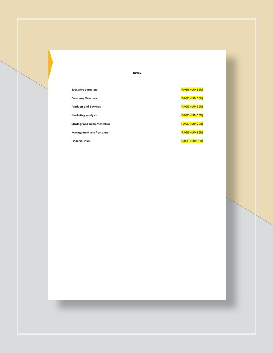 Quarterly Marketing Plan Template In Word Pages Google Docs 