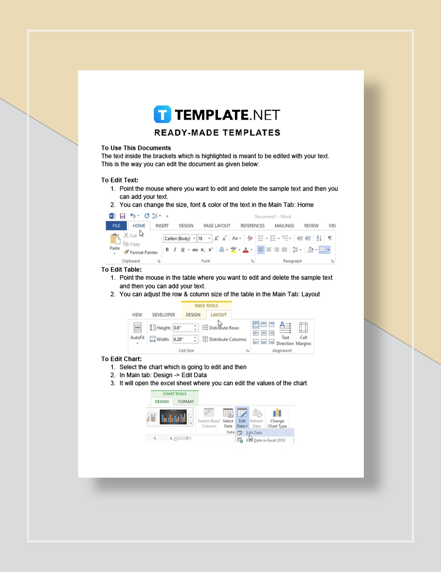 Quarterly Marketing Plan Template In Word Pages Google Docs