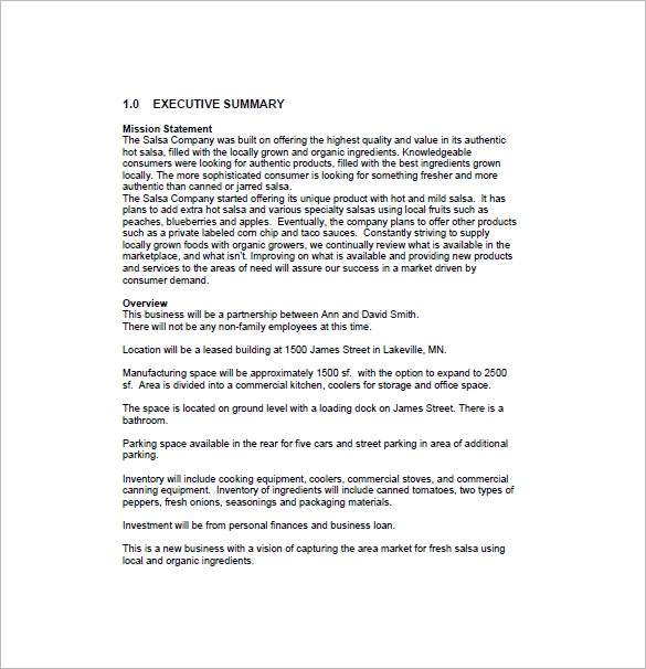 Retail Business Plan Template 14 Word Excel PDF Format Download