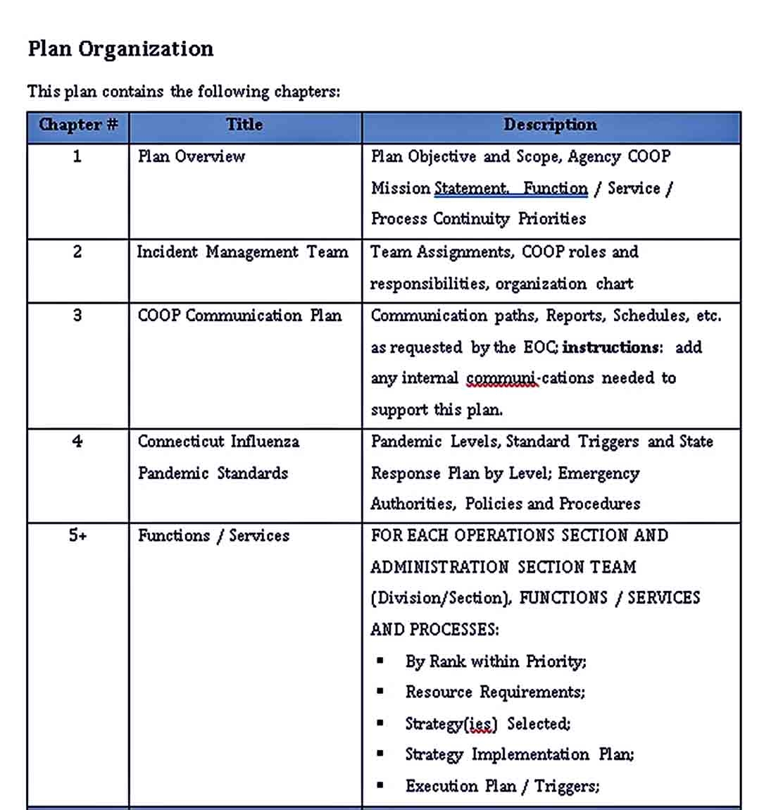 business plan template for non profit organization free