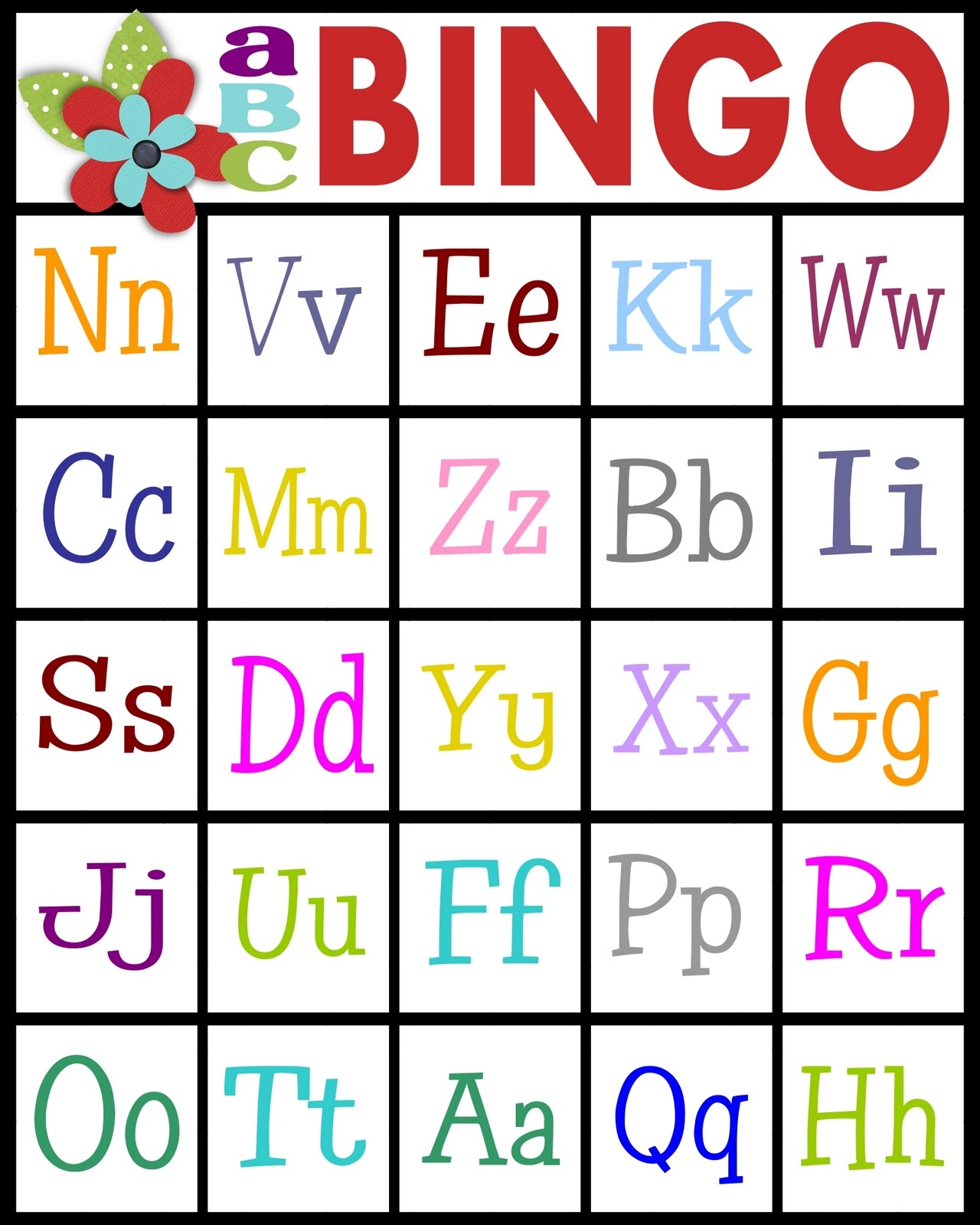 Sassy Sanctuary Abc 39 s Bingo Free Printable Printable Bingo Cards