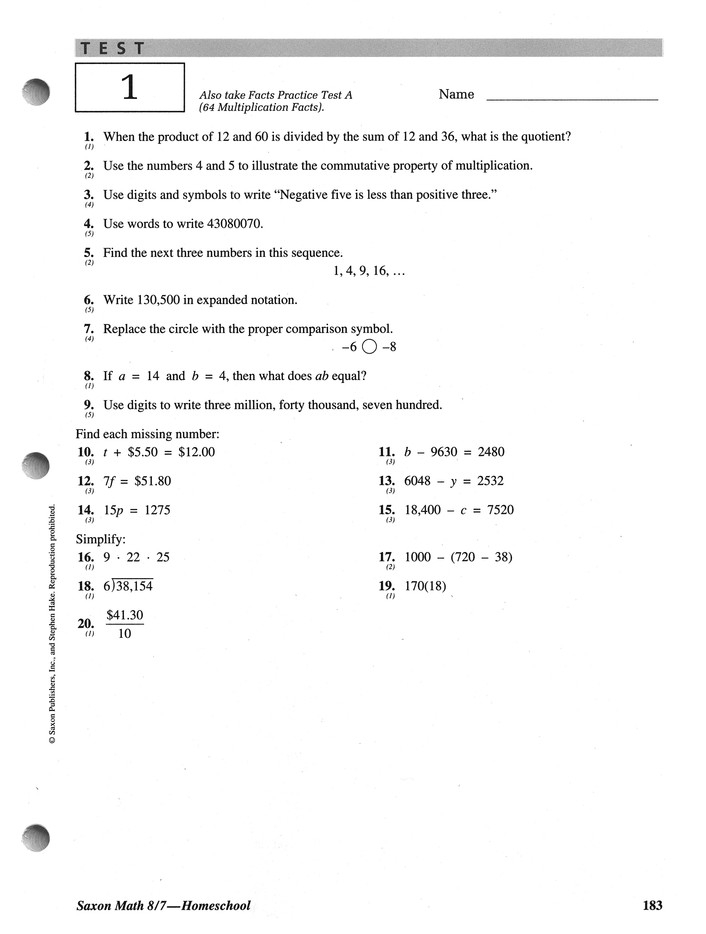 Saxon Math 2nd Grade Worksheets Pdf 2nd Grade Math Worksheets