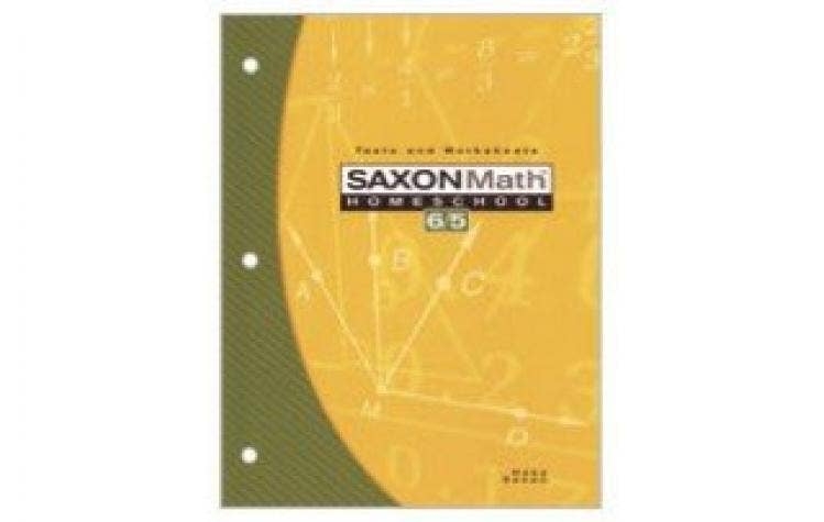 saxon math 6/5 tests and worksheets pdf