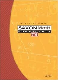 saxon math 7/6 tests and worksheets