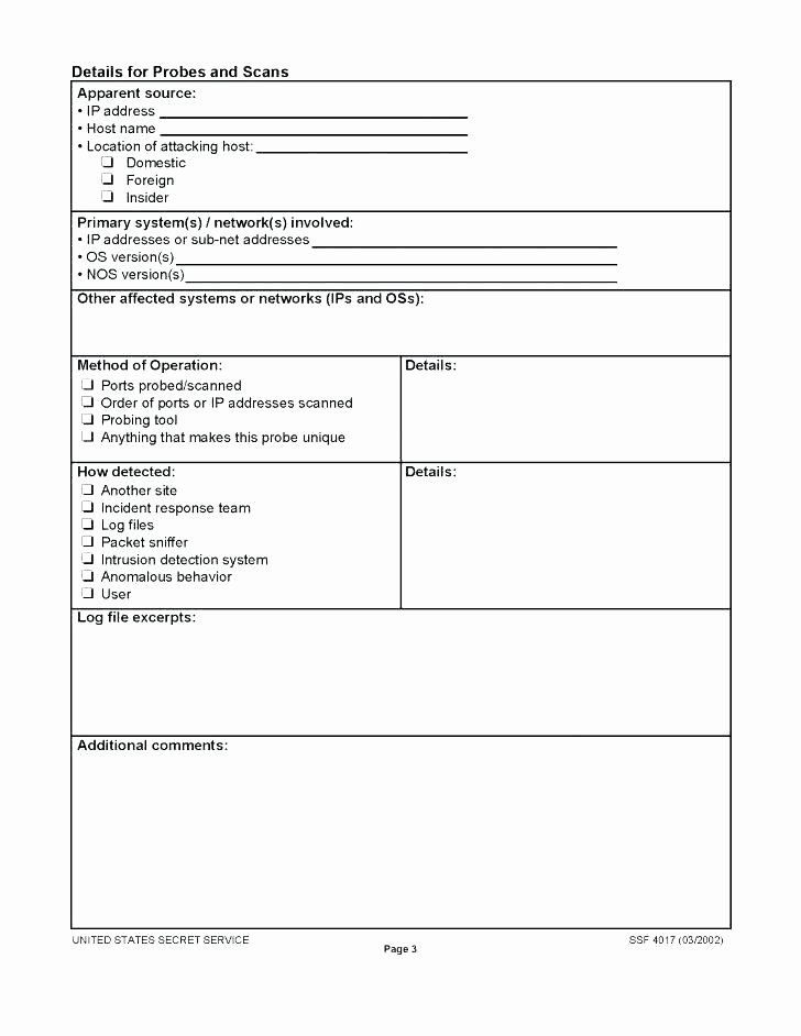 cyber security incident response plan template