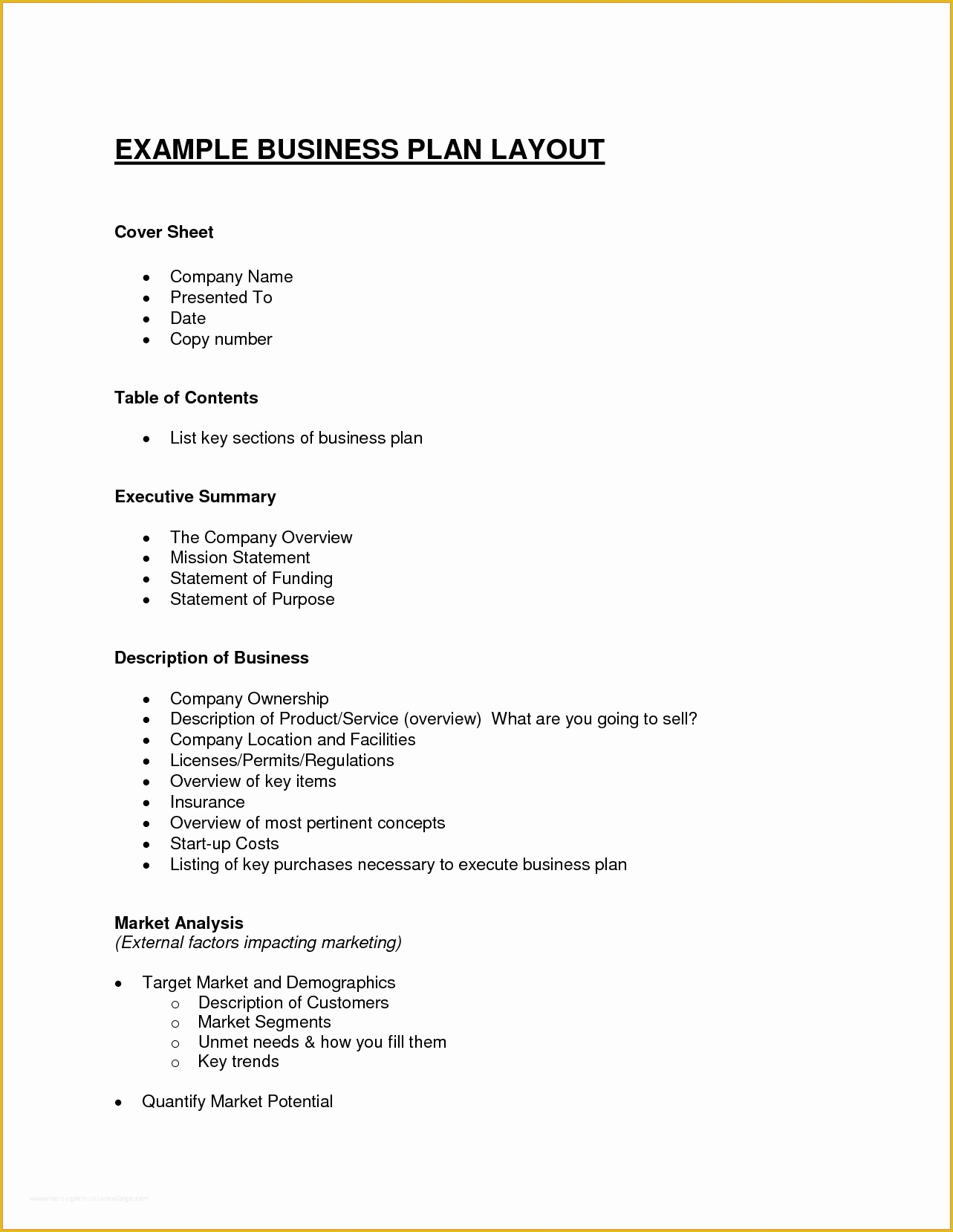 business plan template for google docs