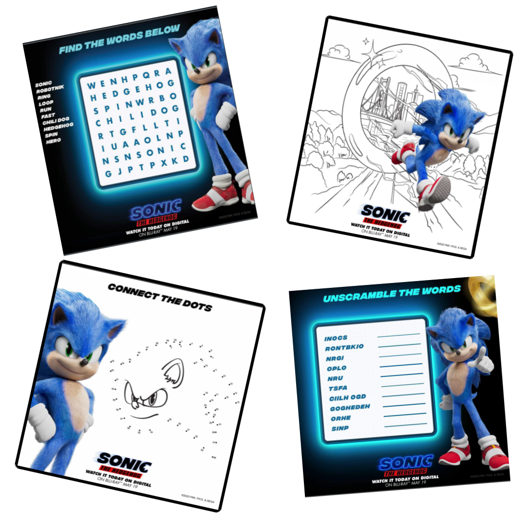 Sonic The Hedgehog Printable Activity Sheets The Momm Vrogue co