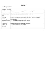 sped lesson plan template