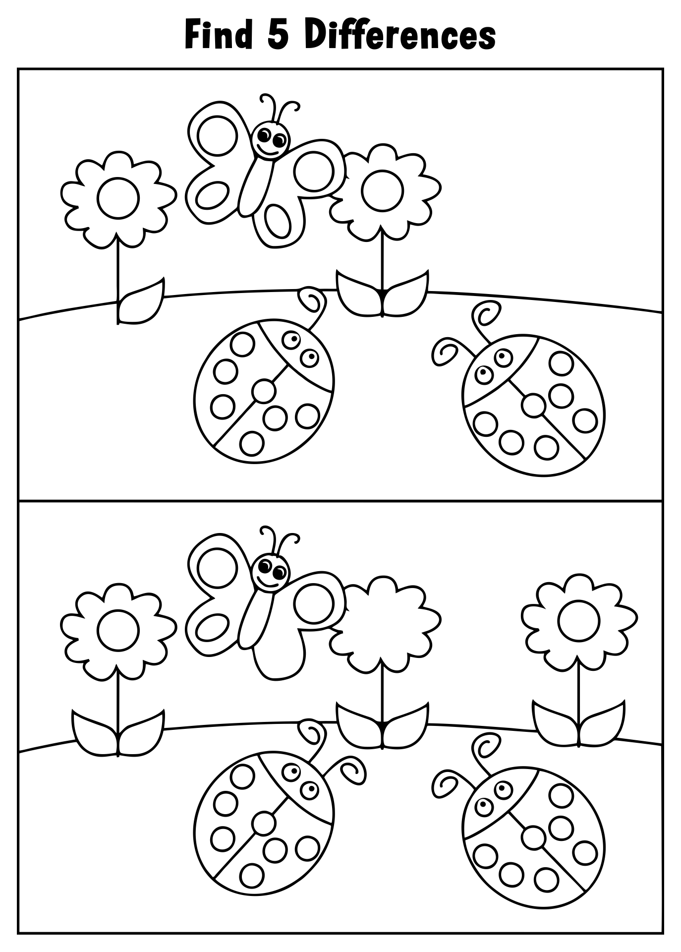 Spot The Difference Printable Free Printable JD