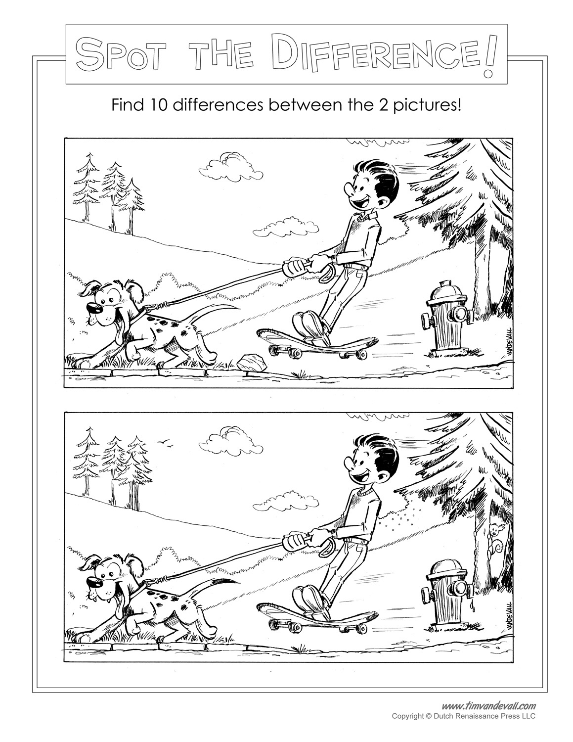 Spot The Difference Printable Free Printable Spot The Difference For 