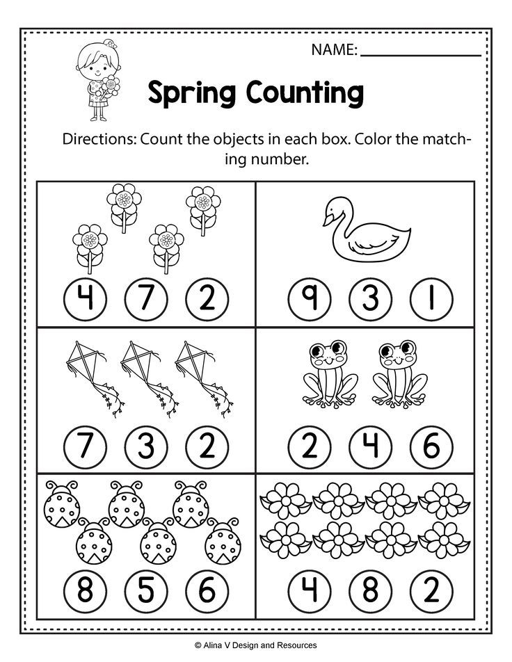 math spring worksheets