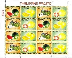 Stamp Philippine Fruits Philippines Philippine Fruits Mi PH 3860 