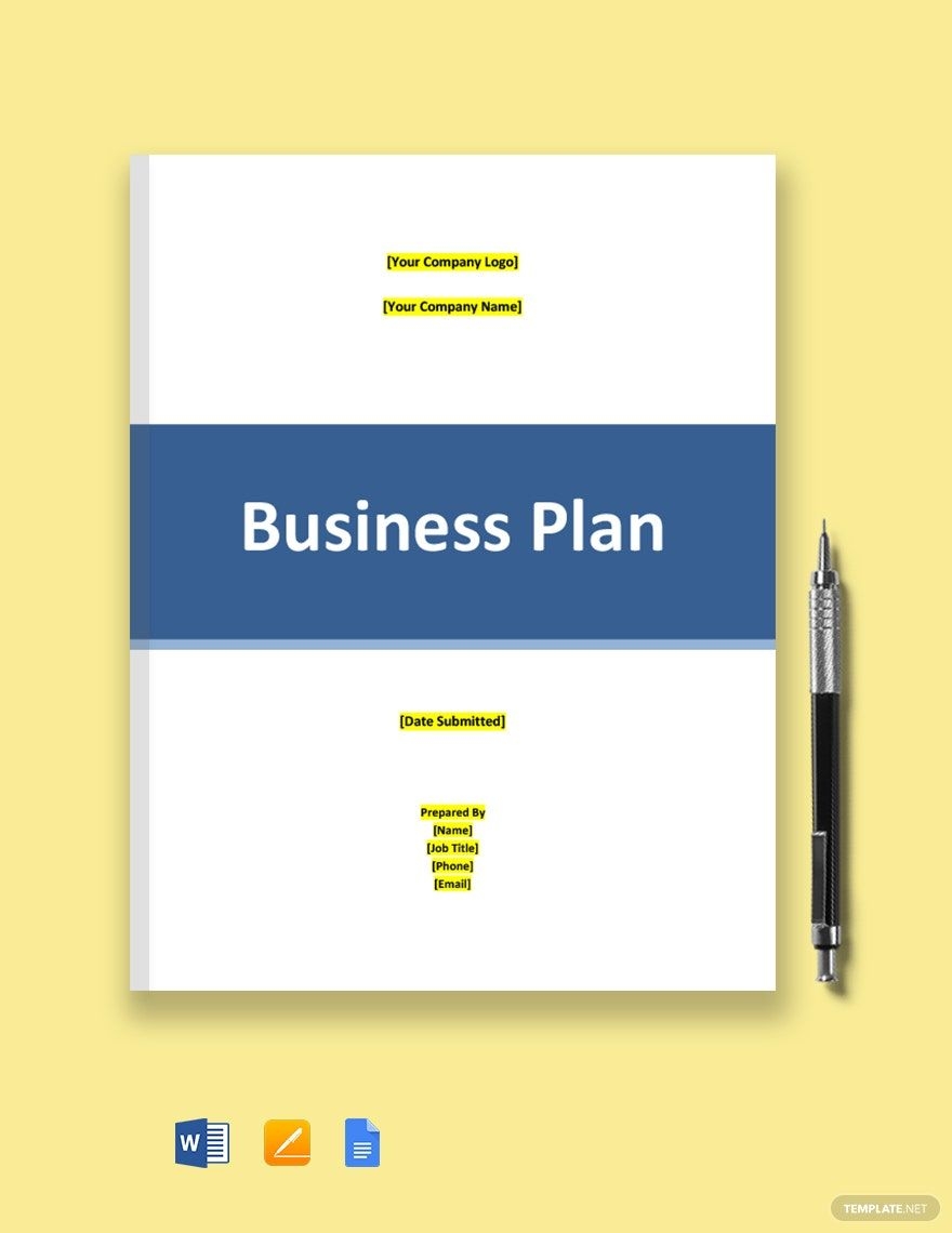 lean startup business plan template