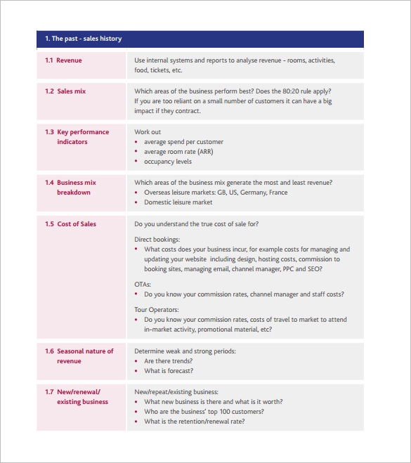 Strategic Action Plan Template 15 Free PDF Word Format Download