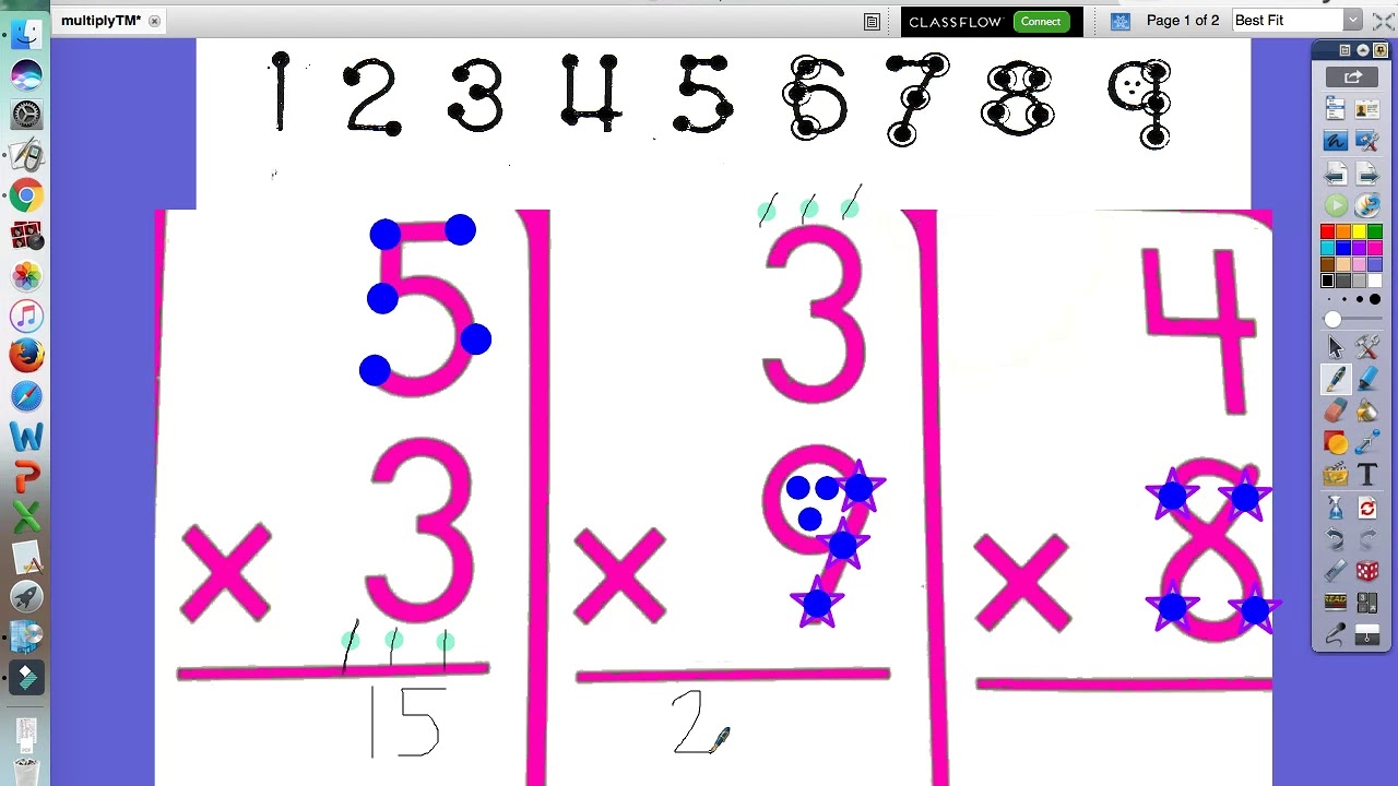 Subtraction Touch Math Worksheets Library
